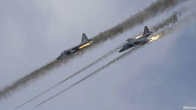 Russia attacked ISIS in Syria