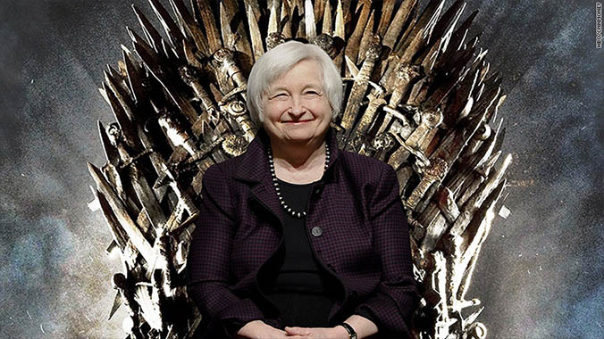 yellen game of thrones The Dollar Vigilante