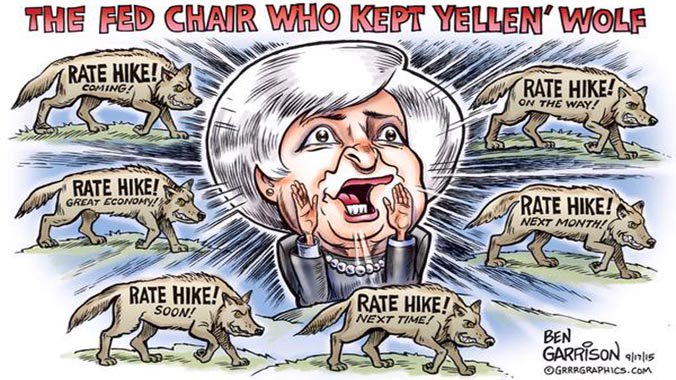 Janet Yellen Wolf - The Dollar Vigilante