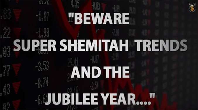 Beware Super Shemitah Trends and the Jubilee Year - The Dollar Vigilante